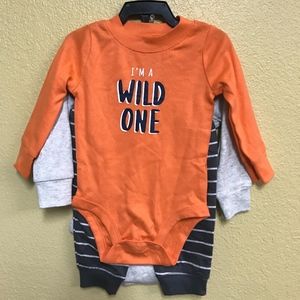 Charters baby 3 pieces set Multi color 6M